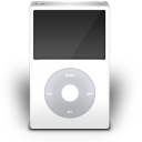 iPod Video White Off Icon 128x128 png